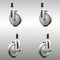 Service Caster 5 Inch 316SS Gray Poly Swivel 1 Inch Expanding Stem Caster Brake SCC, 2PK SCC-SS316EX20S514-PPUB-2-TLB-2-1 - alternate 1